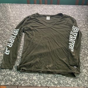 Long sleeve pink shirt